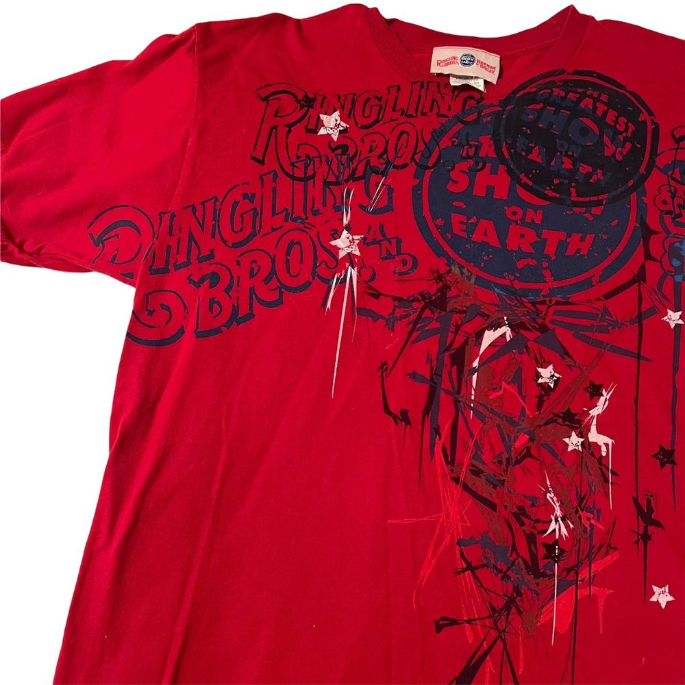 Ringling Bros Circus T-Shirt - The Greatest Show on Earth - Size L - 100% Cotton - Picture 4 of 6